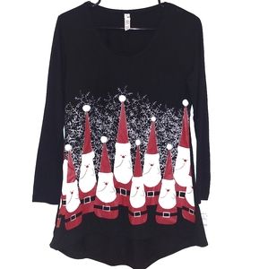 Holiday Christmas Santa Tunic